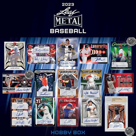 2023 leaf metal jumbo box|2023 leaf metal baseball checklist.